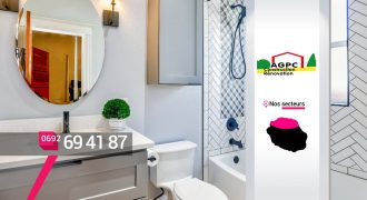 AGPC – Salle de bains tendance à Saint-Denis – Réunion