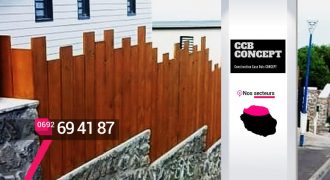 CCB CONCEPT – Artisan création clôture bois Les Avirons – 974