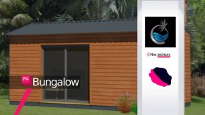 Bungalow Kit Des îles – Bungalow bois de qualité à Saint-Leu