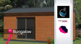 Bungalow Kit Des îles – Bungalow bois de qualité à Saint-Leu