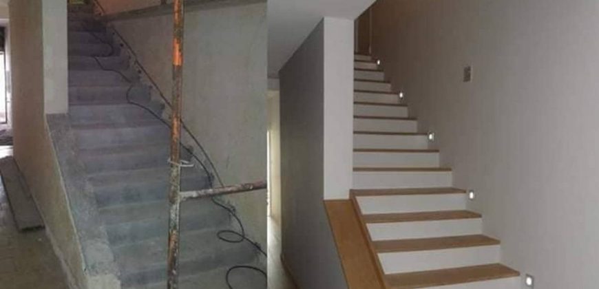 AGJ CONSTRUCTION – Réalisation d’escaliers modernes à Petite-Île