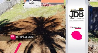 JDB TERRASSEMENT – Entreprise professionnelle de terrassement au Tampon