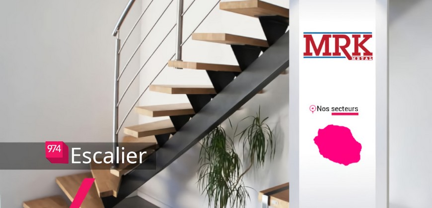 MRK METAL – Constructeur et poseur d’escaliers quart tournant à Sainte-Marie