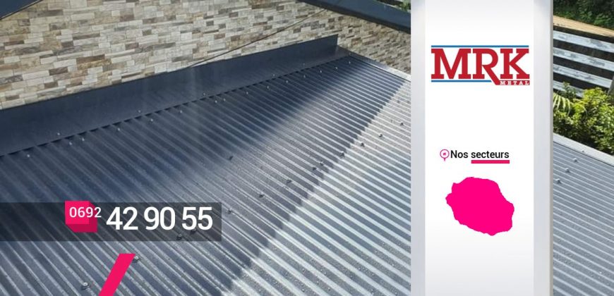 MRK METAL – Poseur de toiture en tôles à Sainte-Marie
