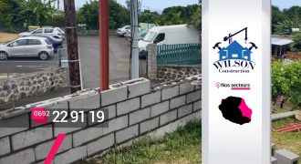 WILSON CONSTRUCTION – Entreprise de fabrication et pose de clôtures à Saint-André