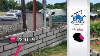 WILSON CONSTRUCTION – Entreprise de fabrication et pose de clôtures à Saint-André