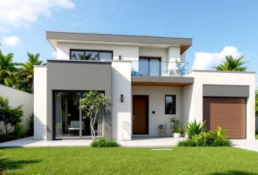 Maison Archi1 - modèle maison à étage 3 chambres surface 110 m2 -2 salles de bains