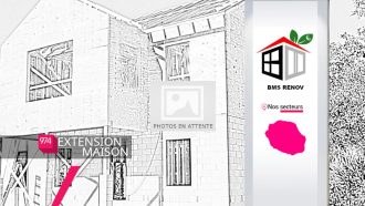 BMS Rénov – Réalisation d’extension de maison à Saint-André