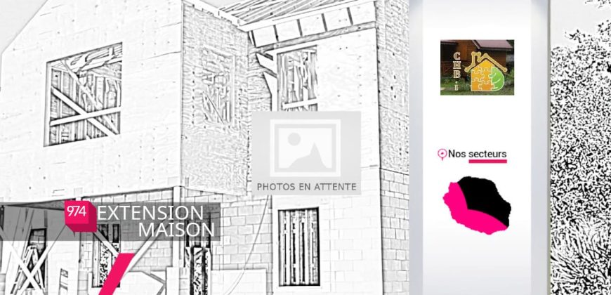 ECT – Agrandissement maison et création d’espace habitable à La Plaine des Cafres