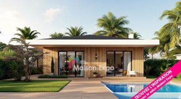 Maison bois - Le Port - 85 m2 T3 2 chambres