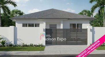 Portail fer - Saint Benoît - Coulissant motorisé