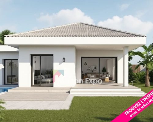 Projet extension maison à La Réunion avec chambre de 14 m2