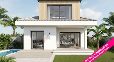 Projet extension maison à La Réunion avec sur élévation chambre de 18 m2