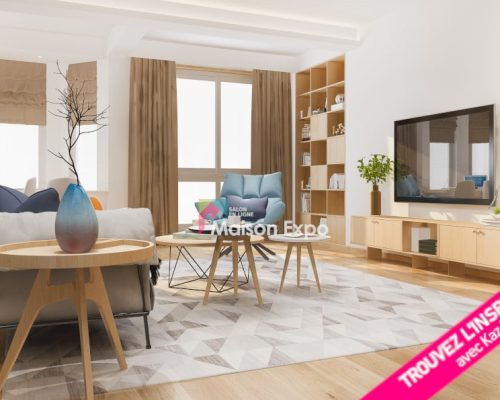Modèle rénovation appartement plan 3d la Possession