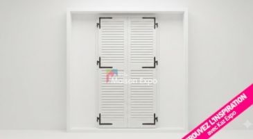 Modèle volet pour porte fenêtre Sainte-Marie