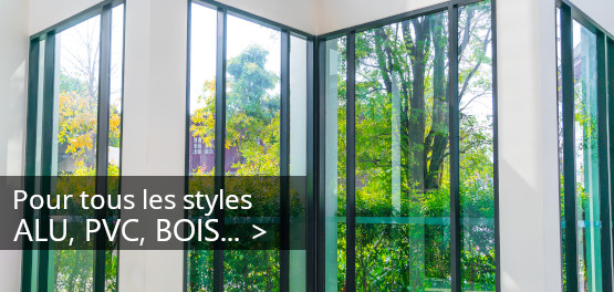 Découvrez les différents styles disponibles pour vos baies vitrées à La Réunion