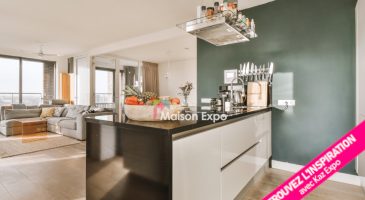 peinture bi ton cuisine Saint-Denis