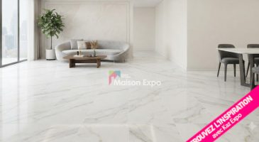 pose Carrelage imitation marbre blanc effet Calacatta ou Carrara 60 par 120 Sainte-Marie pose Carrelage imitation marbre blanc effet Calacatta ou Carrara 60 par 120 Sainte-Marie